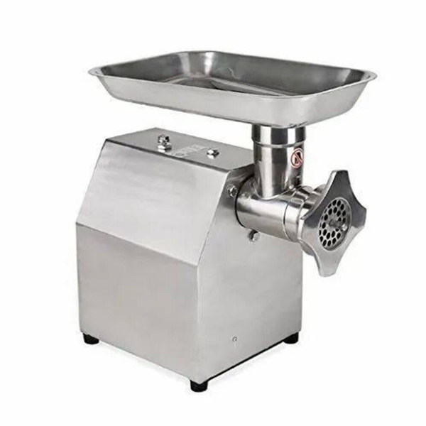 Electric Meat Mincer - Stainless Steel, 406x178x406 Mm, Silver | Fully Automatic, 50 Kg/hr Capacity, Includes Accessories