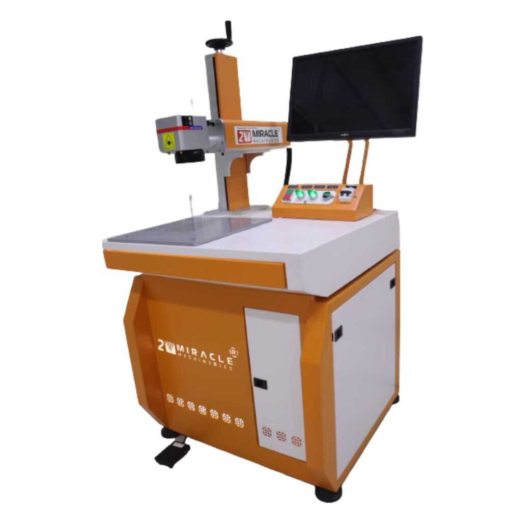 20W Laser Marking Machine - New Air Cooling Technology | Commercial Usage, CNC Capability, Warranty Included