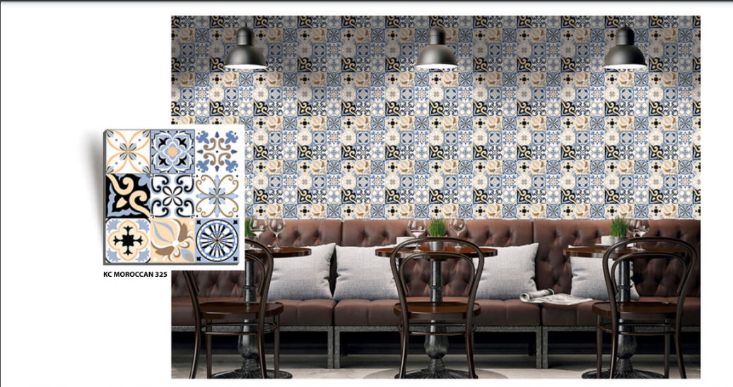 Designer Morrocan Tiles 300x300 - Color: Multi Colour Available