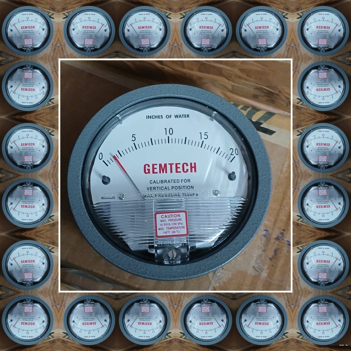 Gemtech Differential Pressure Gauge Wholesaler Near Ehircl
