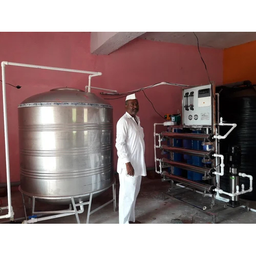 Stainless Steel Ro Plant - Automatic Grade: Semi Automatic