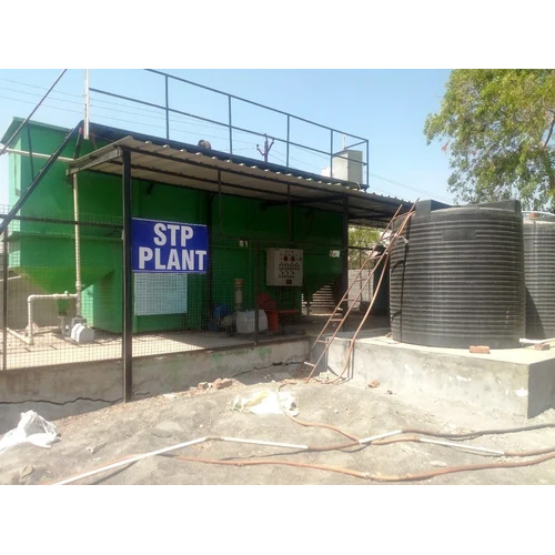 500 Kld Frp Sewage Treatment Plant - Application: Commercial