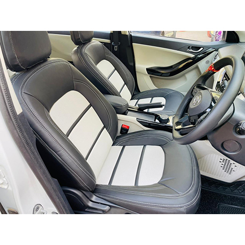 Designer Car Seat Cover - Material: Leather