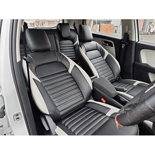 Designer Car Seat Cover - Material: Leather
