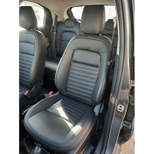 Designer Car Seat Cover - Material: Leather