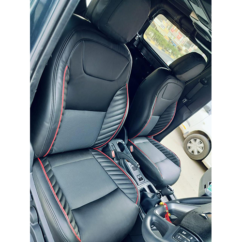 Fancy Car Seat Cover - Material: Leather