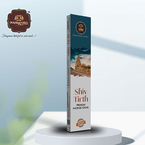 Shiv Tirth Premium Incense Stick - 100% Natural Bamboo, Herbal Fragrance | Eco-Friendly Aroma for Meditation, Yoga and Relaxation