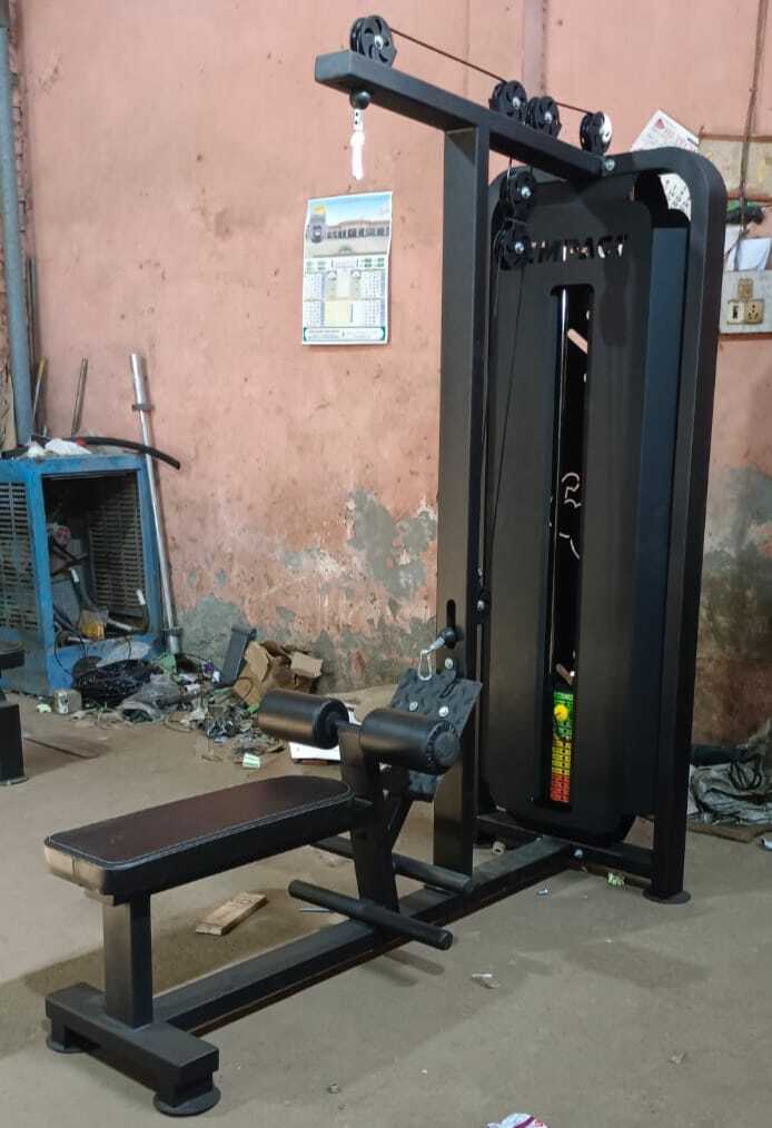 Lat Pulldown With Rowing Machine