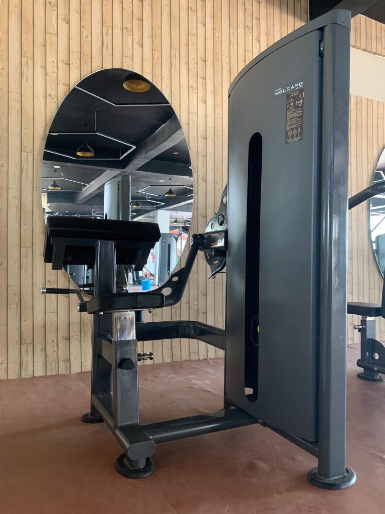 Biceps Curl Machine - Soft Foam Technology, 12 Gauge Rectangular Tube | 80kg Weight Capacity, Adjustable Seat, Advanced Double Effect Welding Technology