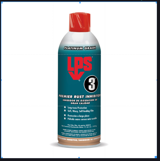 Lps 3 Premier Rust Inhibitor - Liquid, Brown Color | Long-term Protection Against Rust And Corrosion, Safe On All Metals And Materials