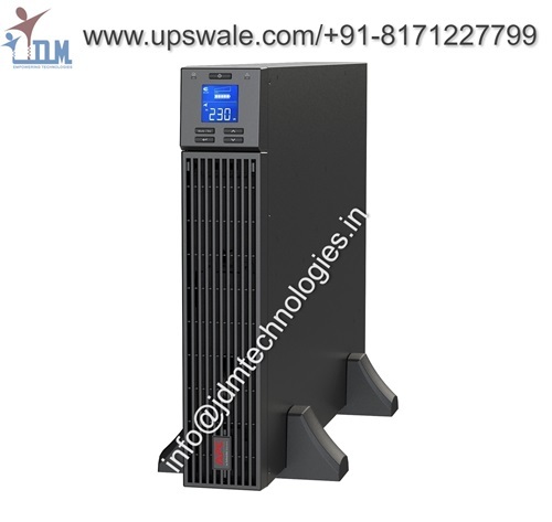 Apc Easy Ups On-line Srv 6000va Rt - 615x438x87 Mm, Black | 10 Min Back-up Time, 230v Output, 1 Year Warranty