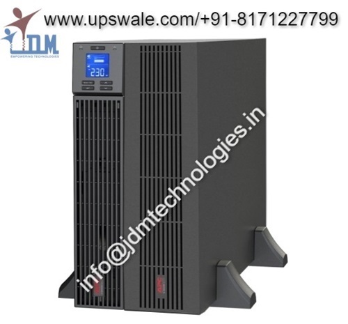 Apc  Make 6 Kva Rack Mountable On-line Ups With External Batteries Pack - Back-up Time: 10 Minutes