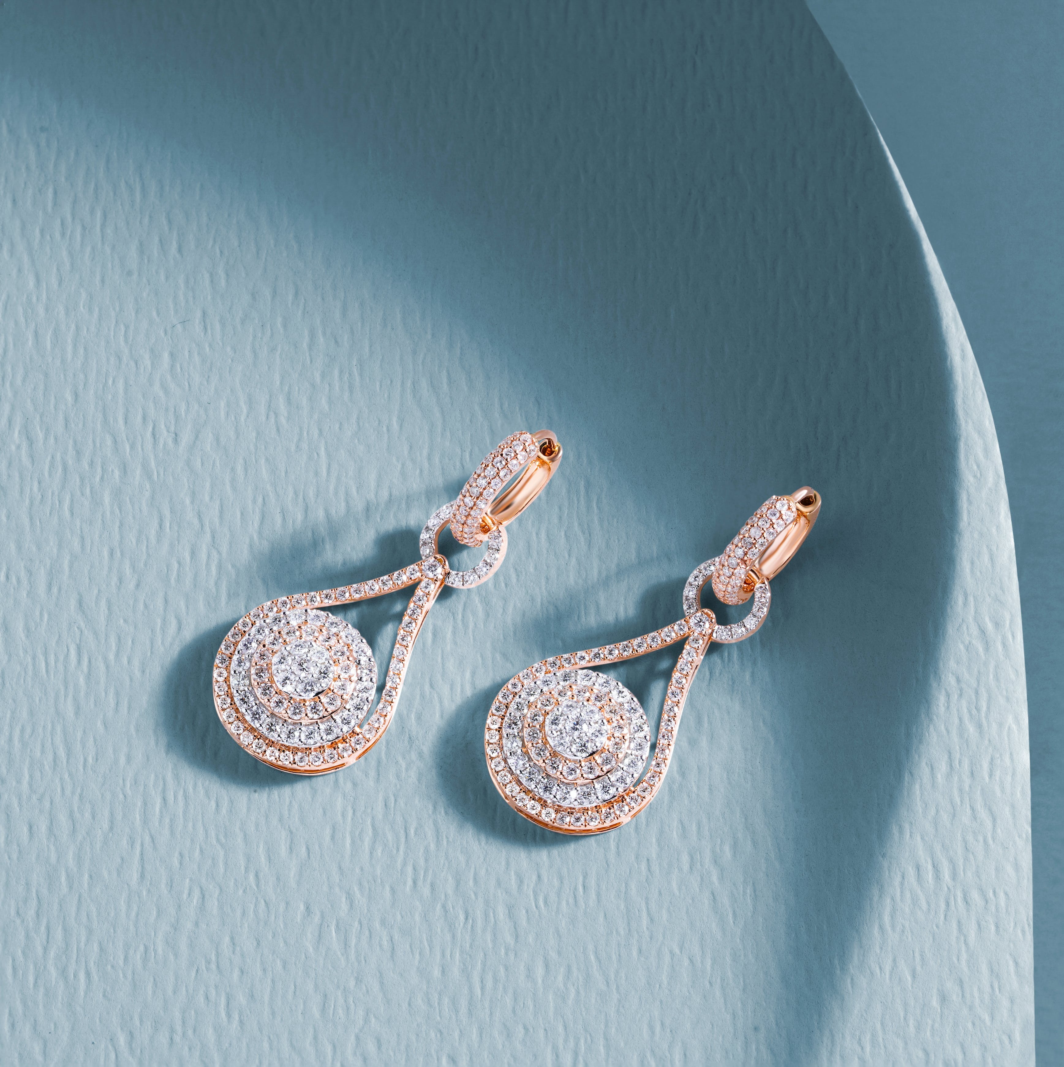 Diamond Studded Earrings