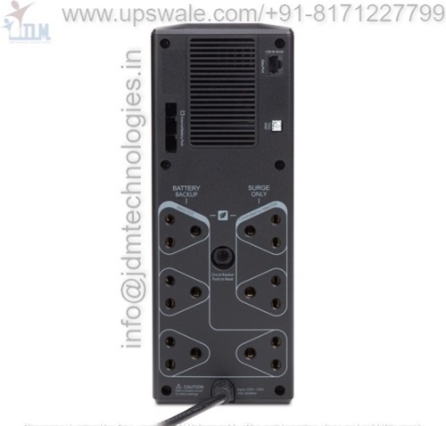 Apc Make 1000 Va Line Interactive Ups - Back-up Time: 10-15 Minutes