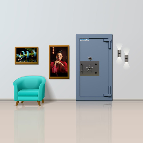 ग्लेडियेटर क्लास -II मजबूत कमरे का वॉल्ट दरवाजा