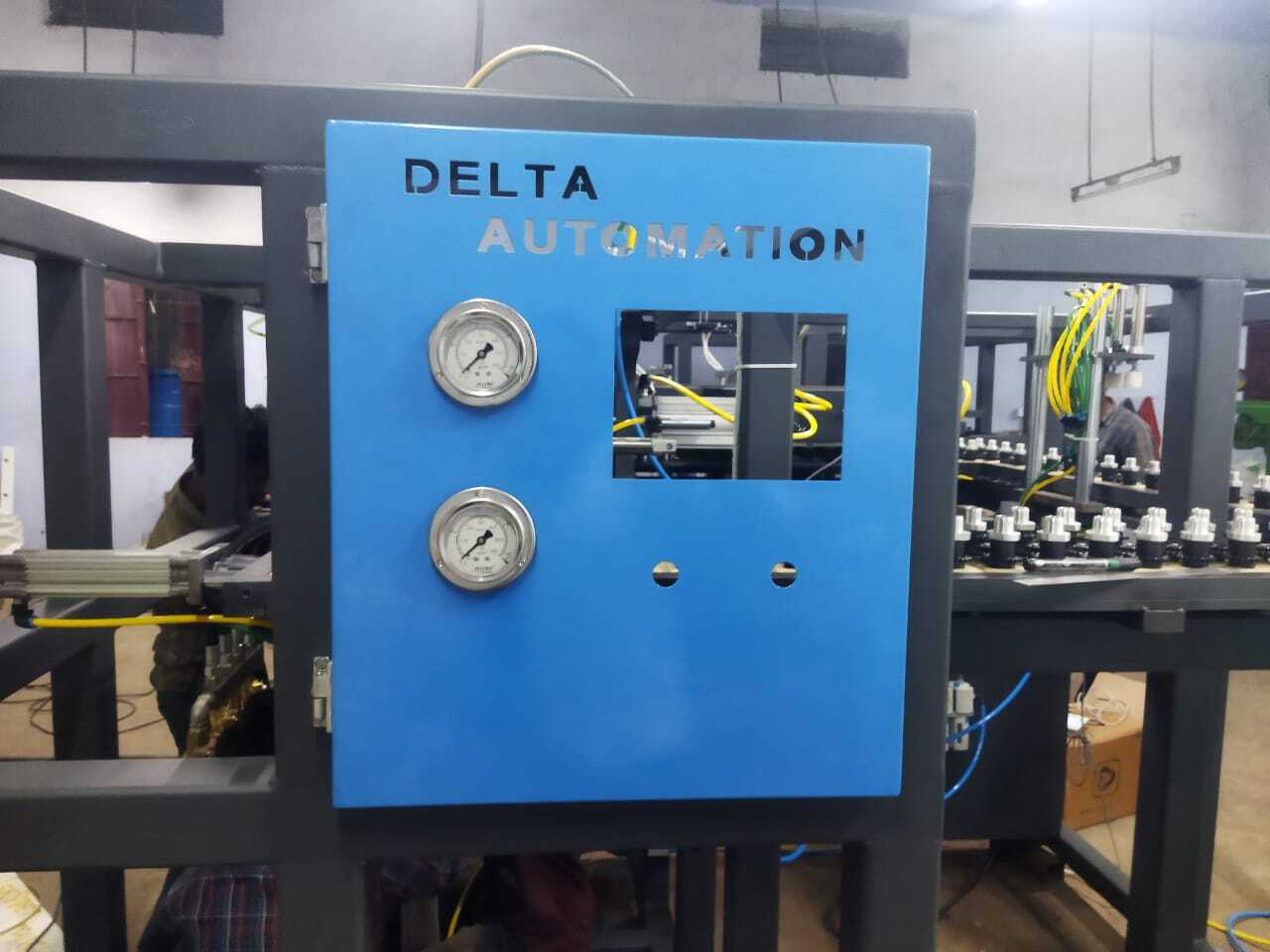 Delta Automation Pet Strech Blow Moulding Machine With Auto Loader