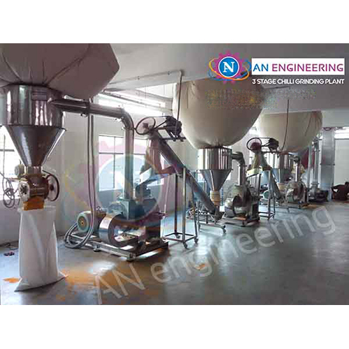 Automatic Chilli Cleaning And Grinding Plant - Capacity: 200 Kg/hr