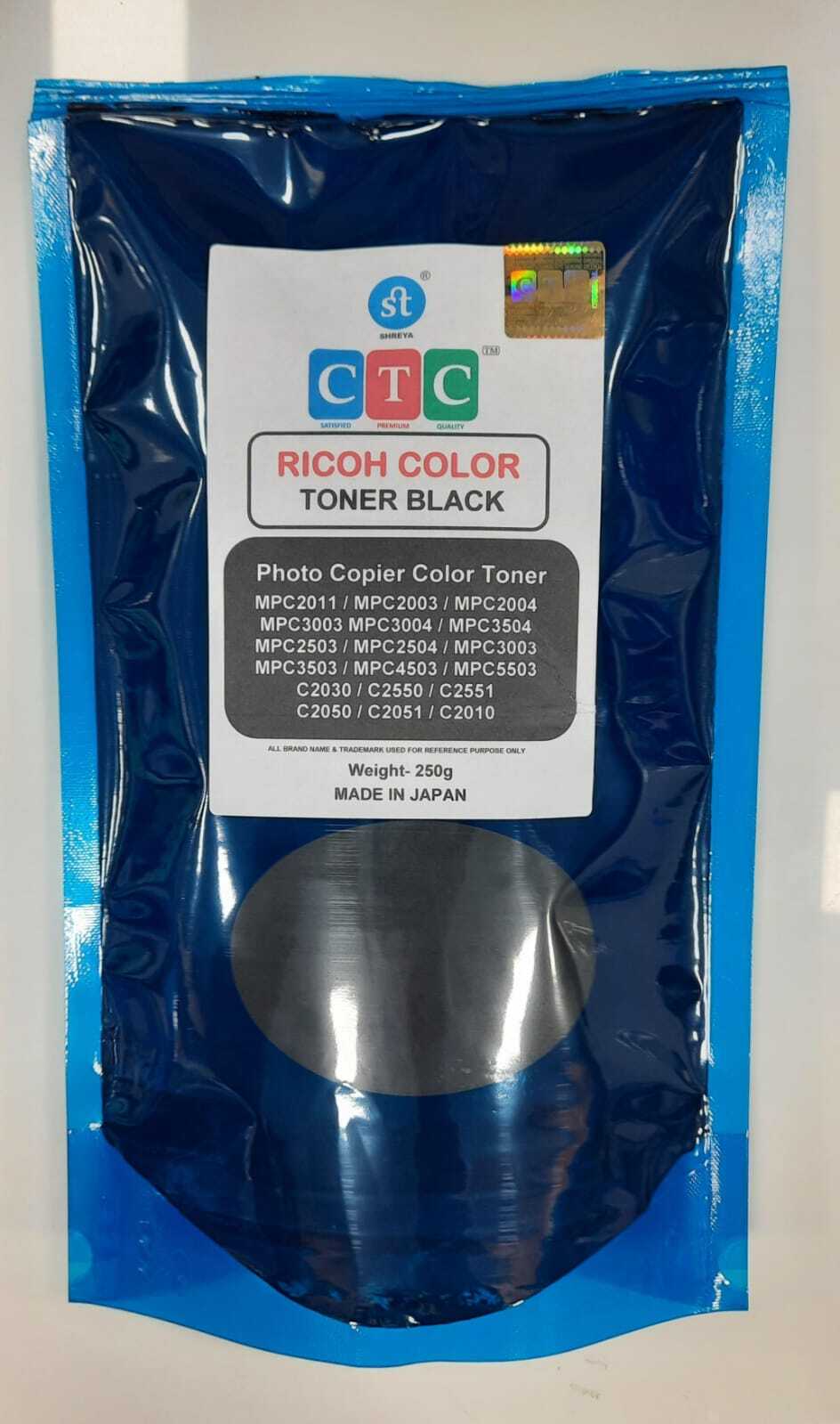 Ctc Ricoh Color Toner Powder Cymk Japan (High Glossy). - Color: Cyan