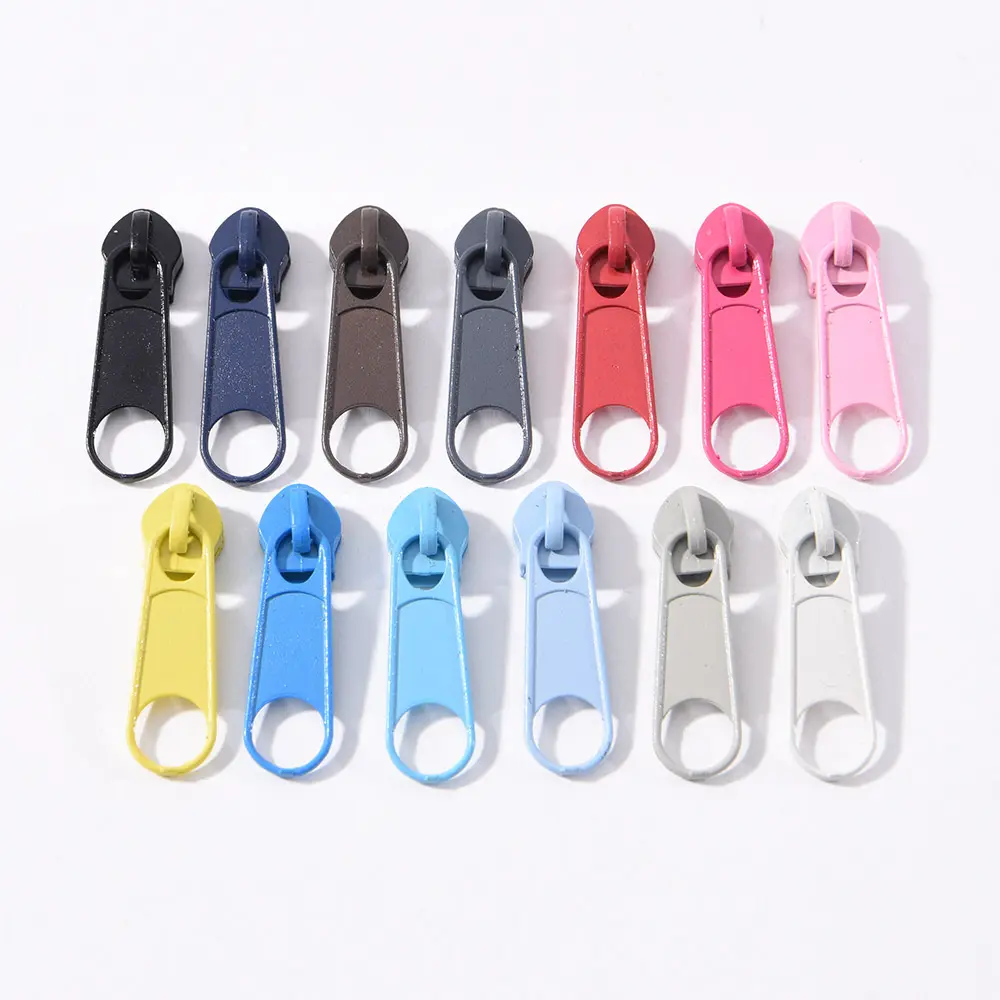 Nylon Zipper Slider No. 5 Coil Zipper Slider Non-lock Slider For Nylon Zipper