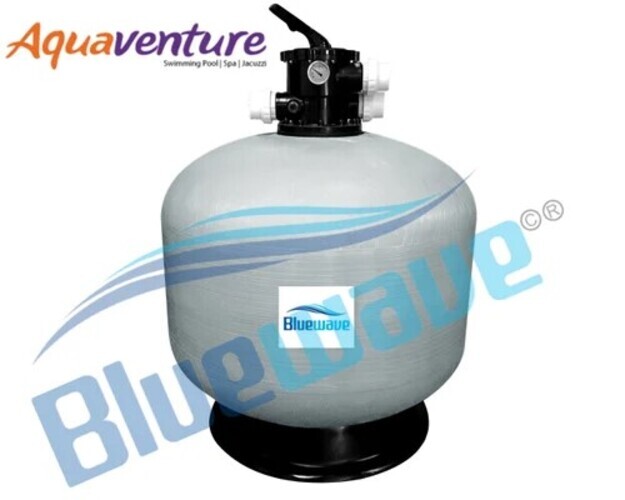 Swimming Pool Filtration - Pvc & Mild Steel, Standard Size, Blue Grey Color, Electric Power Supply, 1-year Warranty, Essential For Pool Cleaning
