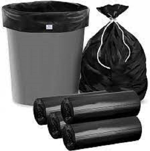 Garbage Bags - Plastic Material, Heavy-duty Design For Reliable Waste Management