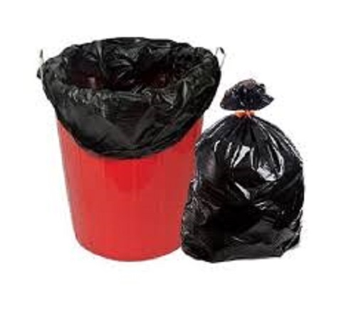 Garbage Bags - Plastic Material, Heavy-duty Design For Reliable Waste Management