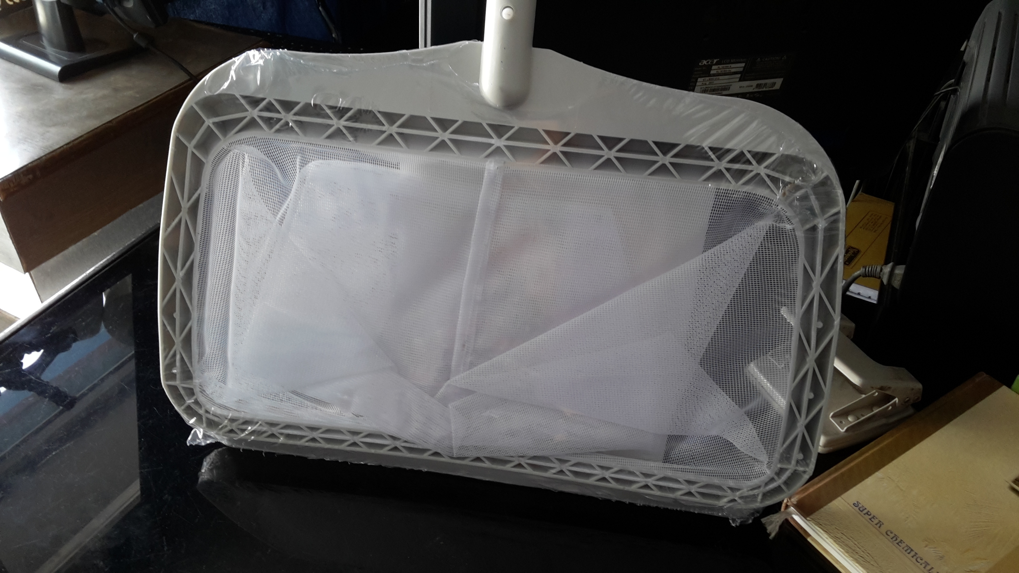 Swimming Pool Leaf Net Deep - Color: White