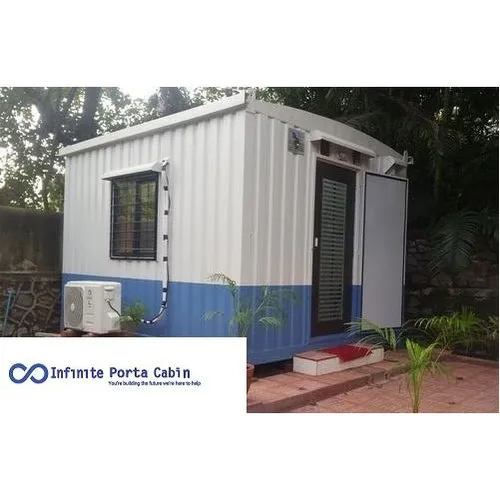 Gi Portable Cabin - Sturdy Container Material, Steel Walls And Roof, Customizable Color | Versatile Solution For Hotels And Restaurants