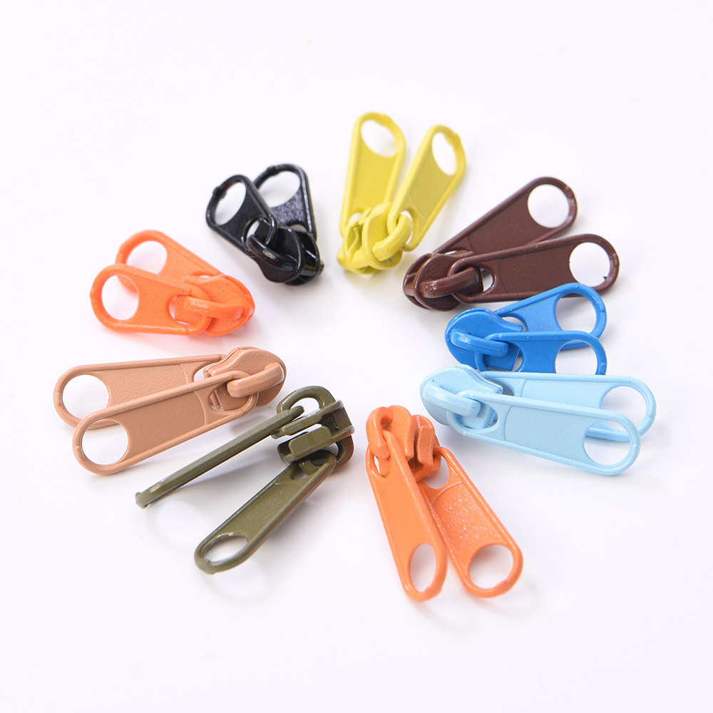 Zipper Slider - Nickel-free Metal, Sizes #3 To #10, Multicolor Design | Auto Lock, Semi Auto Lock, Non-lock, Reversible Sliders, Customizable Styles, Fast Sample Making
