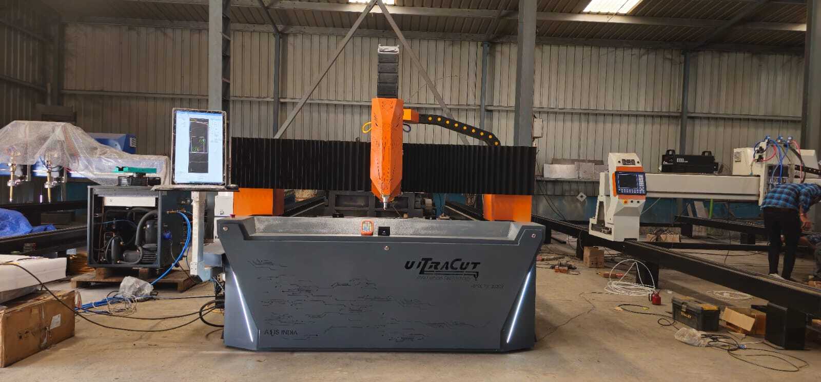 Automatic Cnc Laser Sheet Metal Cutting Machine