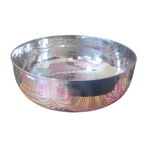 Mathar Tasla Steel Bowl - Stainless Steel, 10 to 18 Inch Sizes, Silver Color | Polished Finish, 2mm Thickness, Durable Design