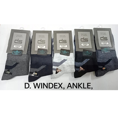 Multicolor D Windex Ankle Socks