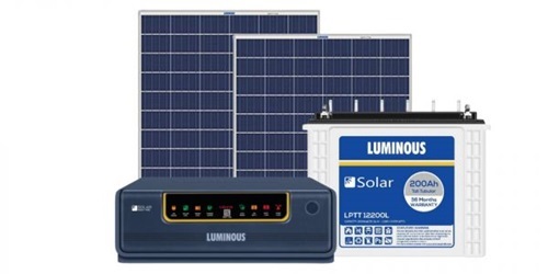 Luminous Solar Panel Inverter And Batteries at 25960.00 INR in Delhi ...