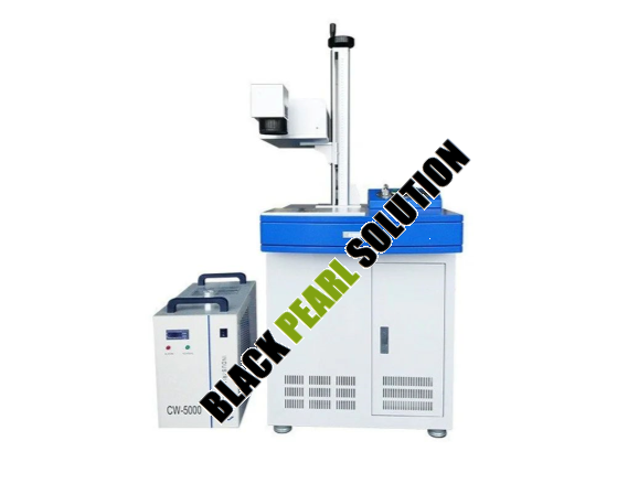 Black Pearl Uvlb Series - Fiber Laser Marking Machine | Unlimited Contactless Coding On Organic Materials Water Cooling High Performance With 50000 Hrs Lifespan