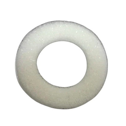 Diecut Foam Insulation - Polyurethane, 8mm Thickness, White Color, Soft Material, Circular Shape | Easy Installation for Commercial & Residential Use