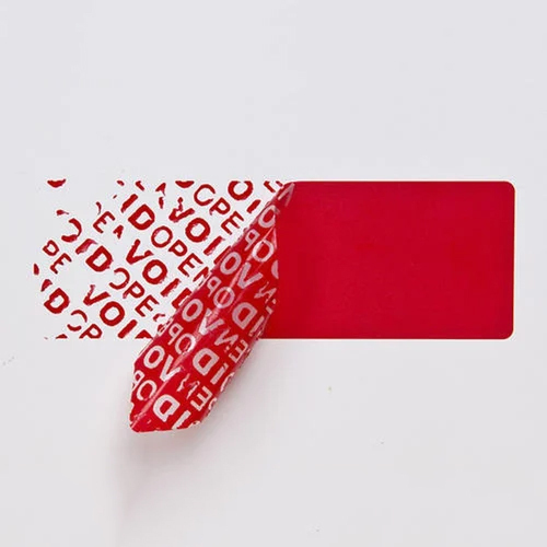 VOID टेम्पर सबूत लेबल