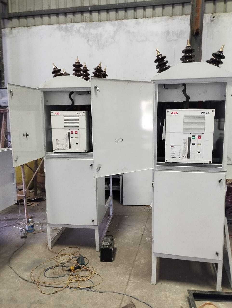 Vacuum Circuit Breaker Panel - Steel, Customizable Dimensions | Grey Color, 11kv To 33kv Voltage Rating, 600a To 4ka Current Capacity, Indoor Enclosure, Ip54 Protection Class
