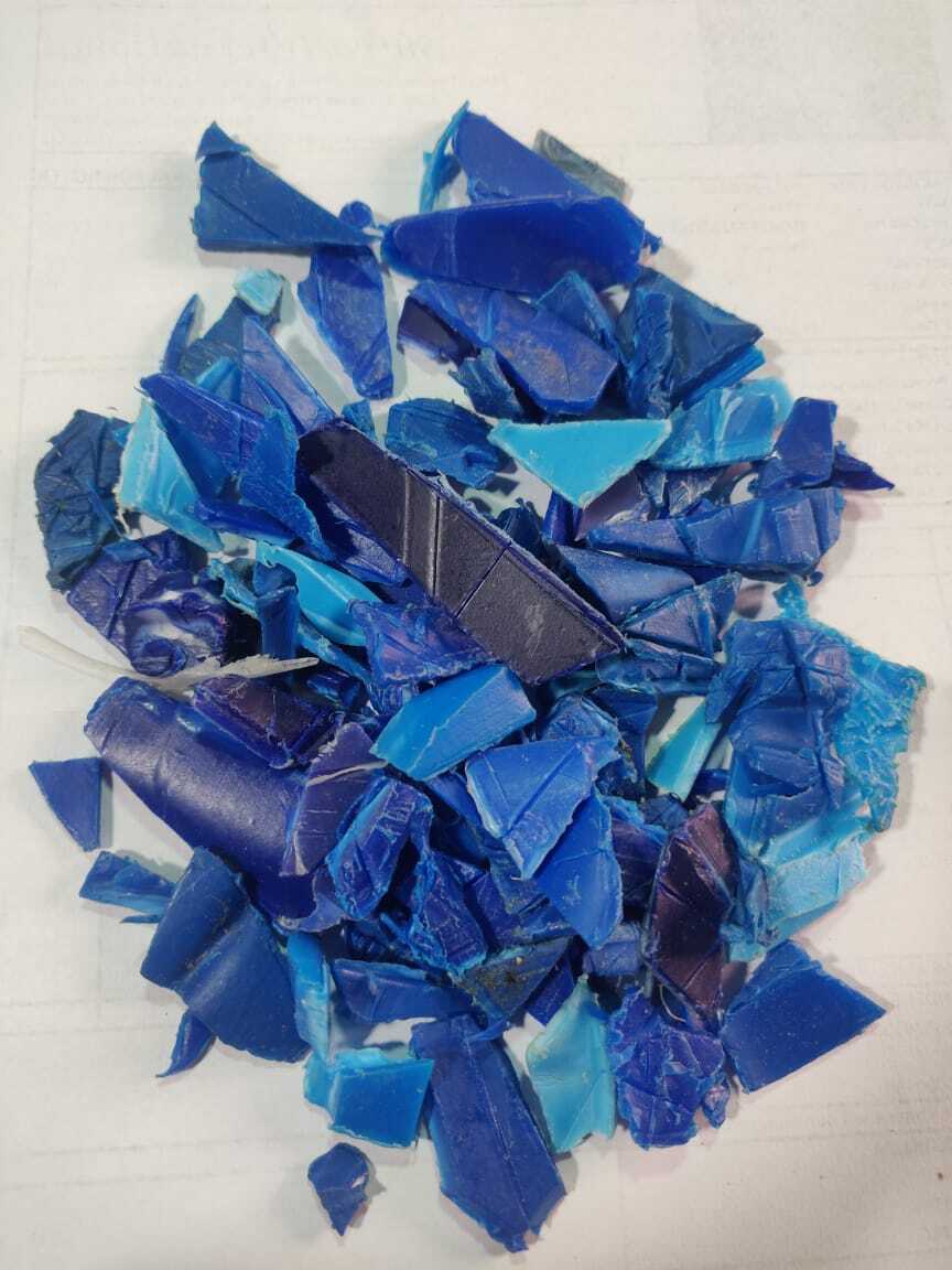 Hdpe Blue Regrind - Hdpe Material For Blow Moulding | Ideal For Manufacturing Granules, Pipes, And Drums