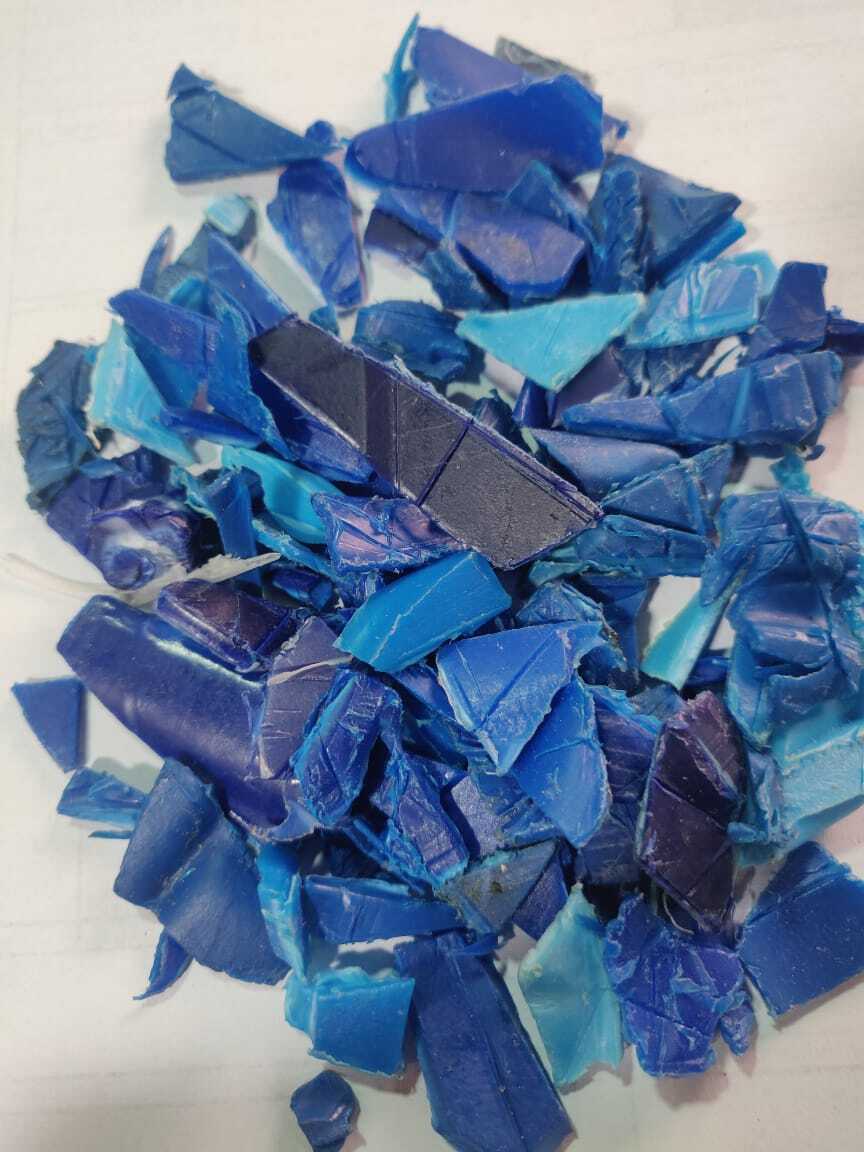 Hdpe Blue Regrind - Hdpe Material For Blow Moulding | Ideal For Manufacturing Granules, Pipes, And Drums