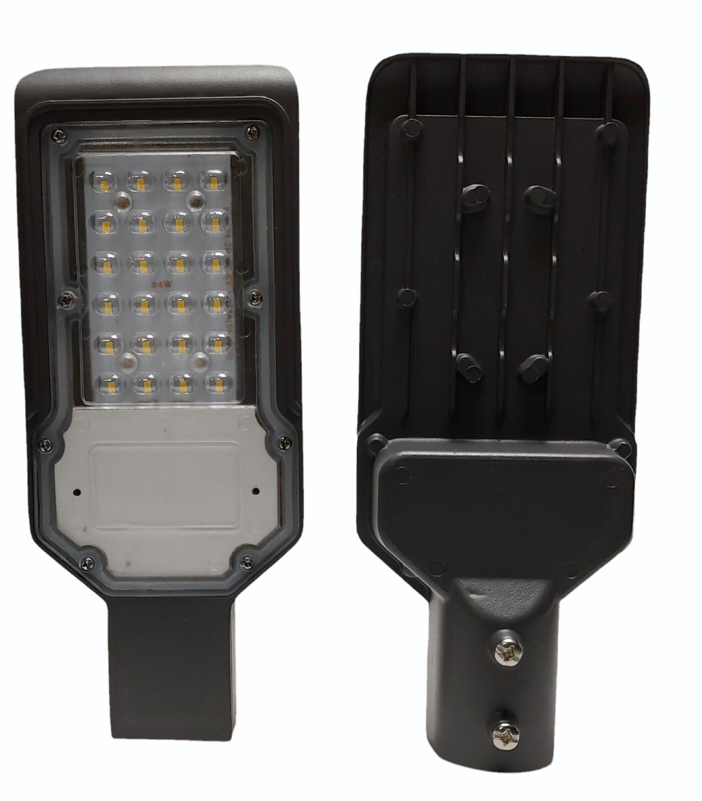 Led Street Light Lens Model 24w - Aluminium Die-casting, Ip66 Waterproof, 24w Power | Colors: Cool White, Natural White, Warm White, 2-year Warranty