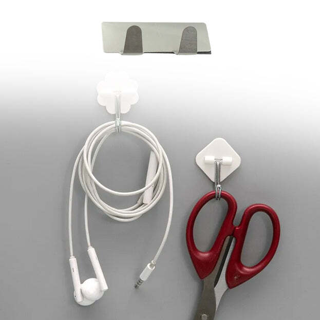 Multipurpose Stainless Steel Self Adhesive Wall Hanging Hooks