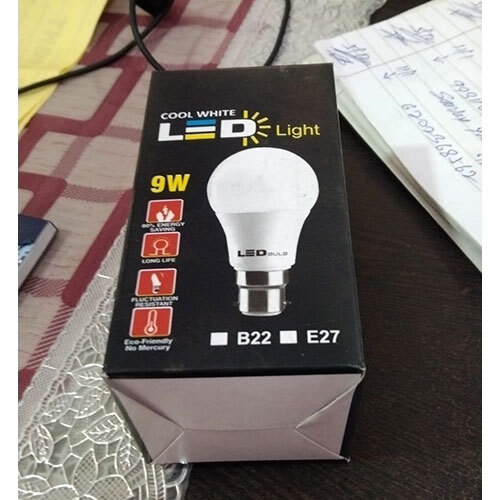 White 9 Wat Led Bulb