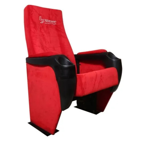Metal Sotase Red Multiplex Cinema Chair