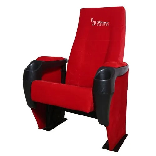 Metal Sotase Red Multiplex Cinema Chair