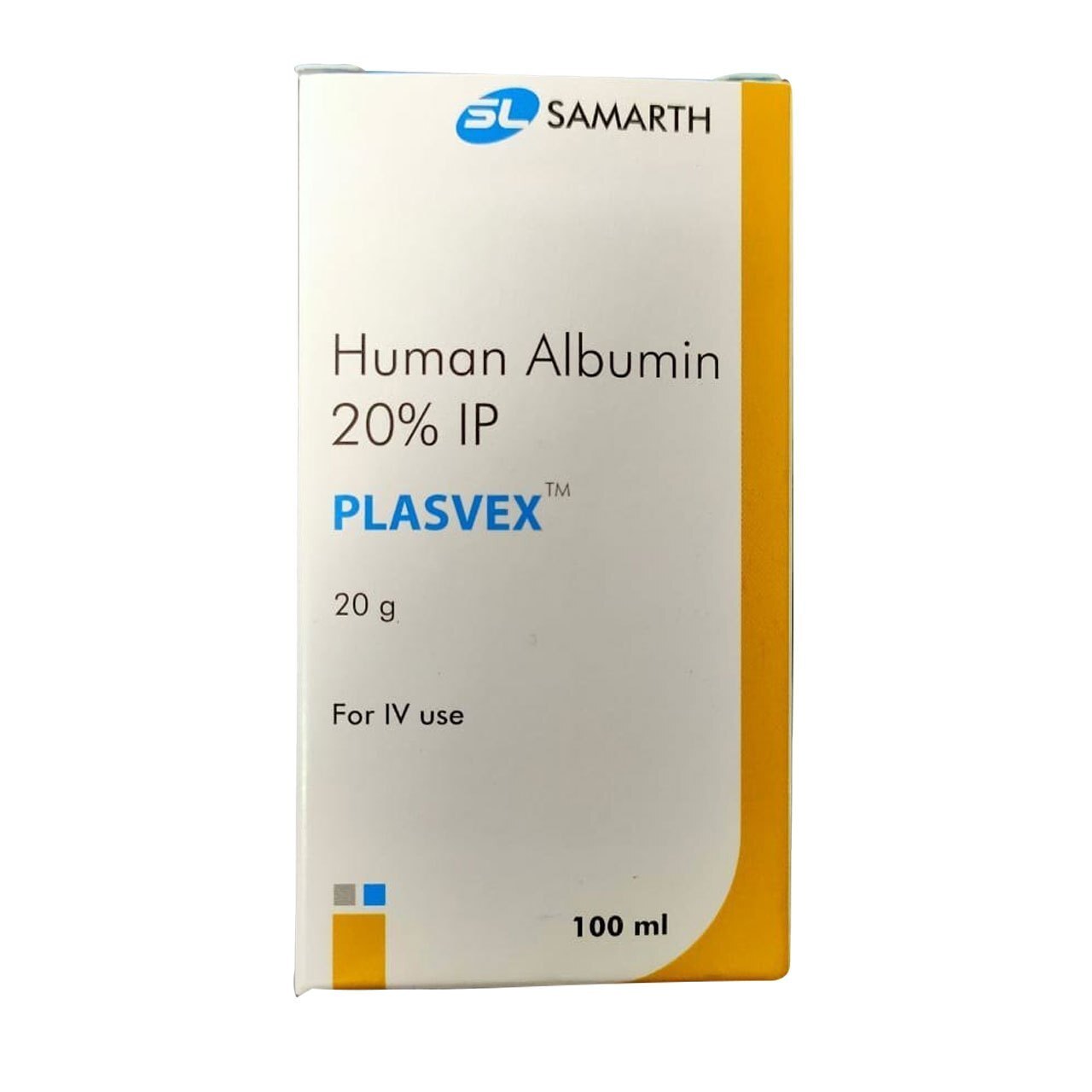 Plasvex 100ml - Drug Type: Injection