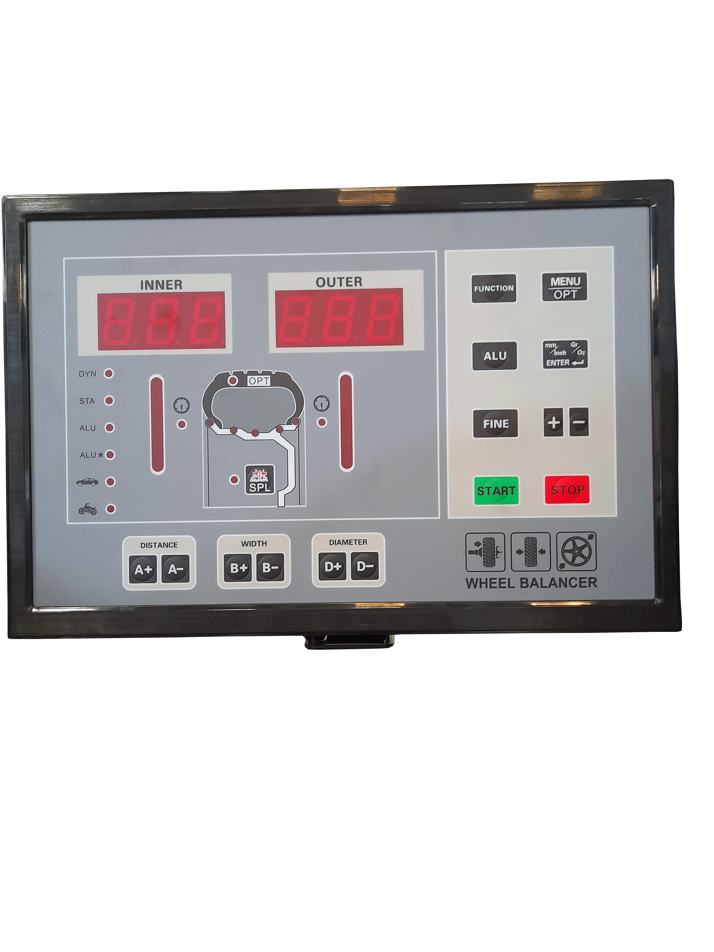 Aro Computerised Digital Wheel Balancer Model D6112