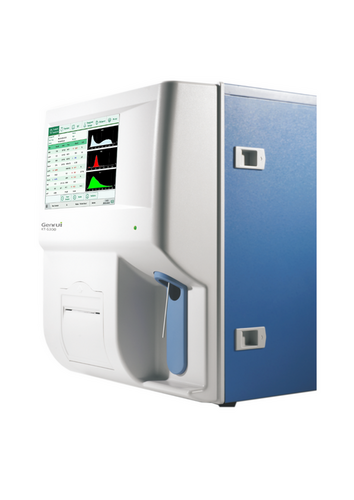 Kt-6300 Hematology Analyzer - Plastic Body, 8-inch Touch Screen | Automated Blood Analysis, 60 T/h Throughput, 24 Parameters With Histograms