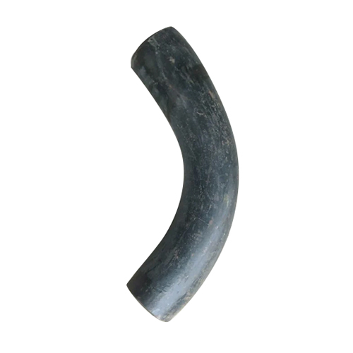 Long Radius MS Bend - Polished Mild Steel, Different Thickness Options , Durable Black Pipe Fitting with Warranty for Industrial Applications