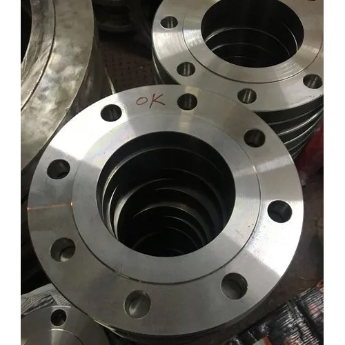 Round Stainless Steel Flanges - Stainless Steel, 1-5 Inches, Silver Color | ASTM A182 Standard, Corrosion and Heat Resistant, Various Grades