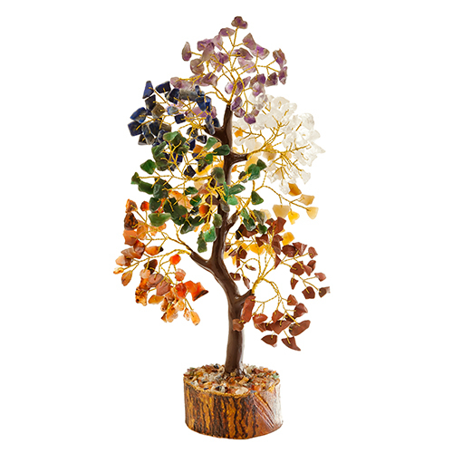 Crystal Seven Chakra Tree